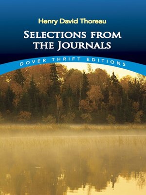 cover image of Selections from the Journals